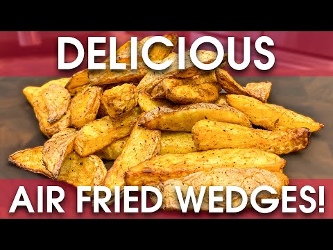 How to Air Fry Potato Wedges