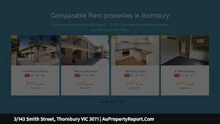 3/143 Smith Street, Thornbury VIC 3071 | AuPropertyReport.Com