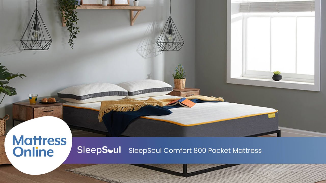 Birlea Sleepsoul Comfort 800 Pocket Memory Mattress Polyester White 23 X 190 - View #8