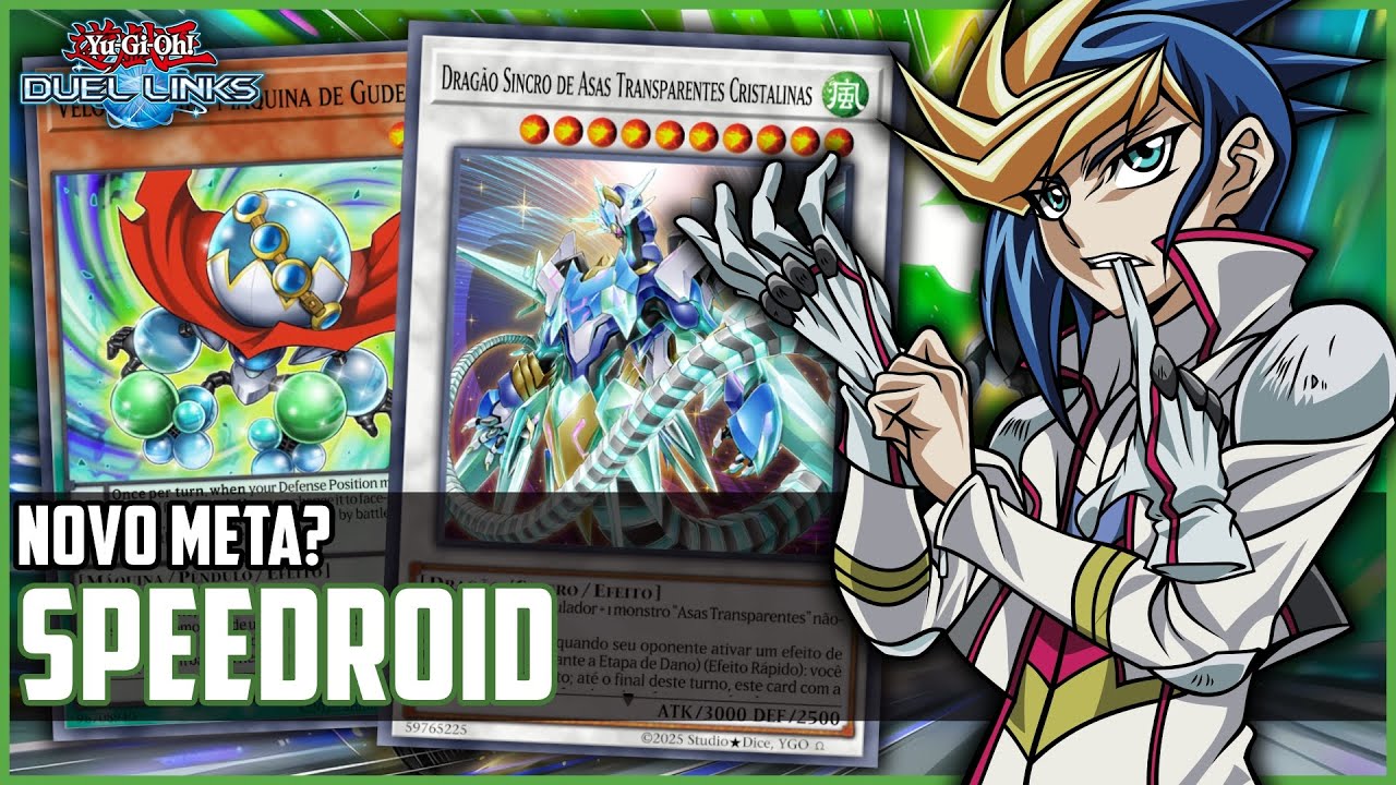 NOVO META? SPEEDROID ESTÁ MUITO FORTE! [DUEL LINKS] - YouTube
