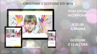 Costruzionegestione Siti Web - Servizi E Relativi Prezzi