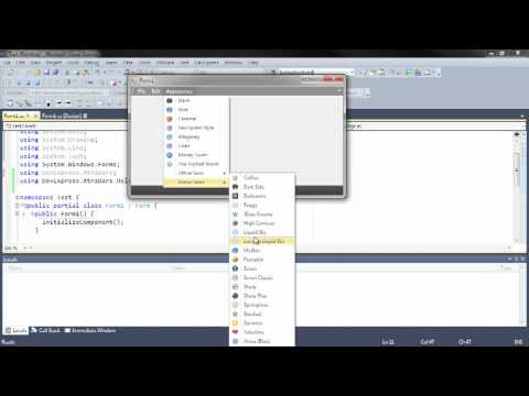 DXperience for WinForms - New Skinning Capabilities