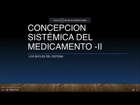 Systemic conception of the drug II