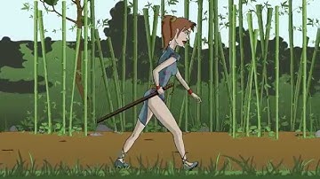 Walk cycle - 2D animation