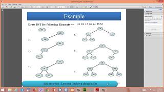 data structure tutorial( Binary Search Tree) Kurdish language