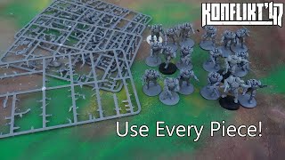 Using EVERY PIECE On The Entire Sprue!