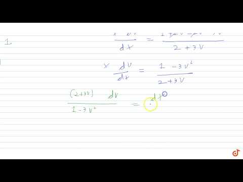 Solve the differential