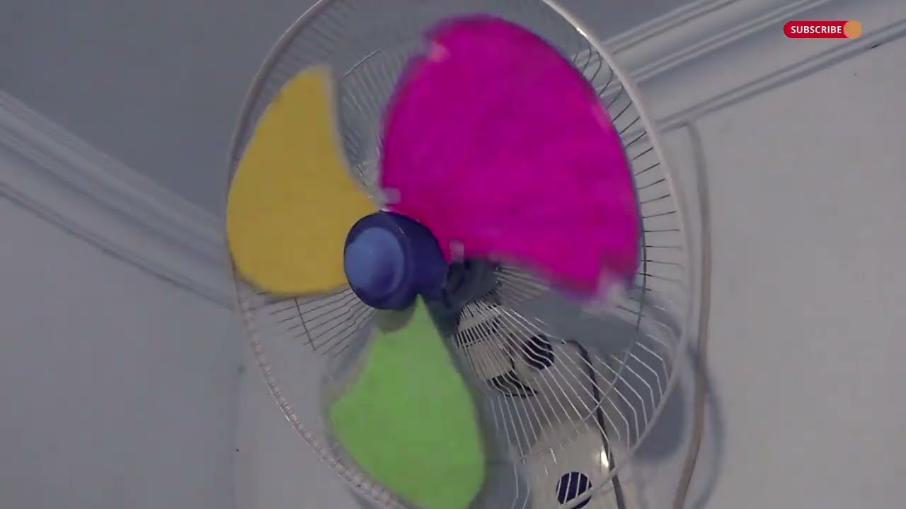 Make Colourful Fan 3 Propeller ‼️KIPAS ANGIN PUTARAN BALING BERAT - KIPAS BALING OLENG BERGETAR
