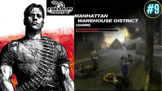 Freedom Fighters | Walkthrough | Part 9 | Mission 9 (Manhattan Warehouse District  )