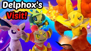 Delphox&#39;s Visit! - Pokemon Plush Pals