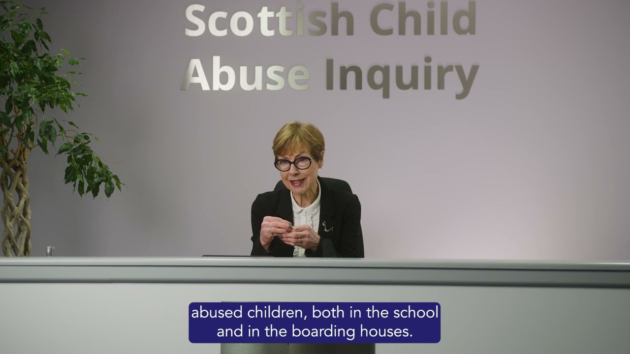 Scottish Child Abuse Inquiry - Boarding Schools case study - Morrison's Academy findings