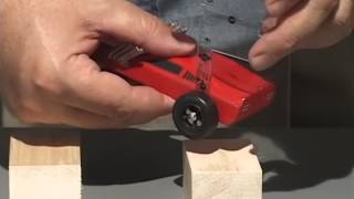 Installing Nail-type Axles | Pinewood Racing Car | PineCar Derby
