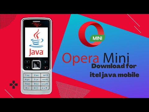 how to install opere mini browser in itel java mobiles