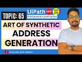 Creating Realistic Addresses in UiPath: A Guide to Synthetic Data Generation