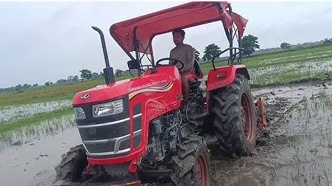Day-1 Mahindra yuvo tech plus 475di 4wd shaktiman Rotavator performance