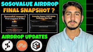 Sosovalue Airdrop Season 2 New Update | Xenea Wallet Airdrop Update | Crypto Airdrop Updates