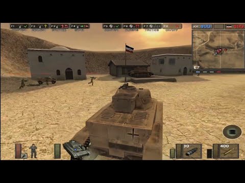 Battlefield 1942: Gazala gameplay (No Commentary)