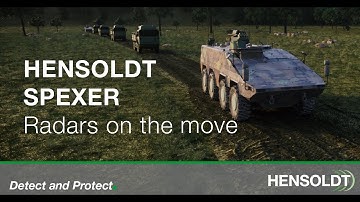 HENSOLDT SPEXER – Radars on the move