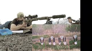 Tikka 6.5 Creedmoor at 600, 800, 1000 yards