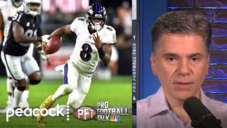 Information What's more likely: Lamar Jackson or Tyreek Hill steals the show | Pro Football Talk | NBC Sports Guide
