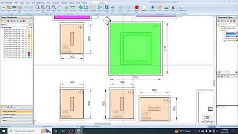 Footing concrete and Formwork with Software #quantitysurveyor #planswift #project #shortsvideo