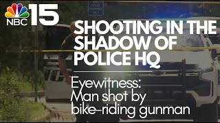 Shooting in the shadow of police HQ - NBC 15 WPMI