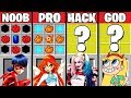 Minecraft Battle: GIRL SUPERHERO CRAFTING CHALLENGE ~ NOOB vs PRO vs HACKER vs GOD – Animation