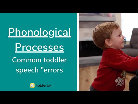 Video: Op welke leeftijd verdwijnen fonologische processen?