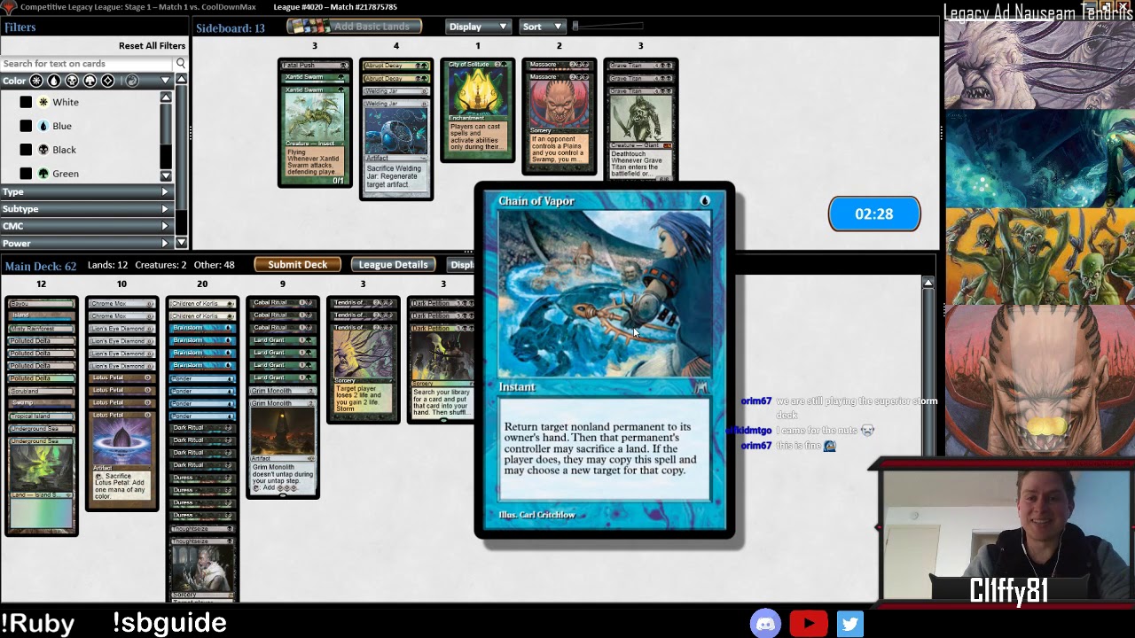 Legacy Bolas's Citadel Storm! May 19 2019