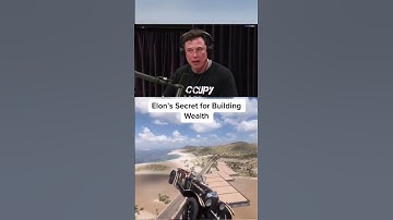 Elon Musk’s secret to building wealth #motivation #wealth #elonmusk #elontalks