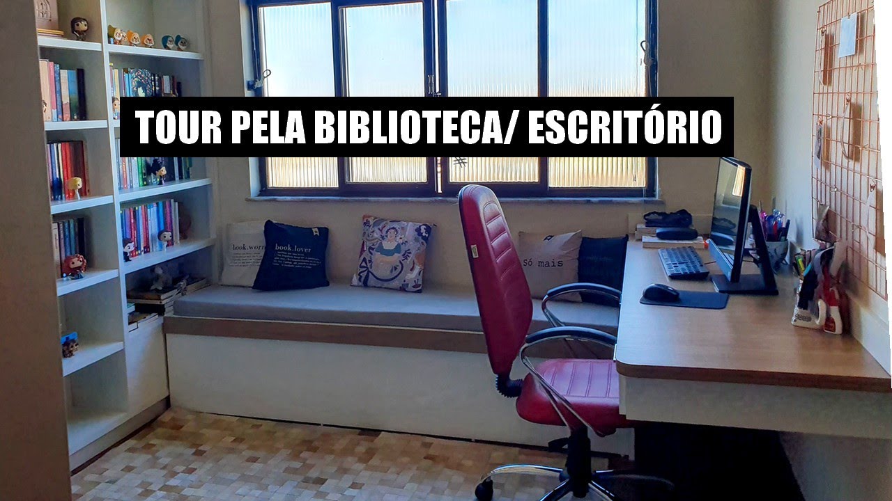 Tour pela Biblioteca/Escritório l 2020