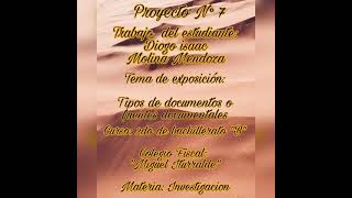 Proyecto 7, Investigación, Segundo De Bachillerato B