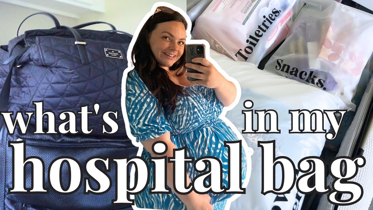 MY HOSPITAL BAG What I'm packing for labour & birth of my 2nd baby