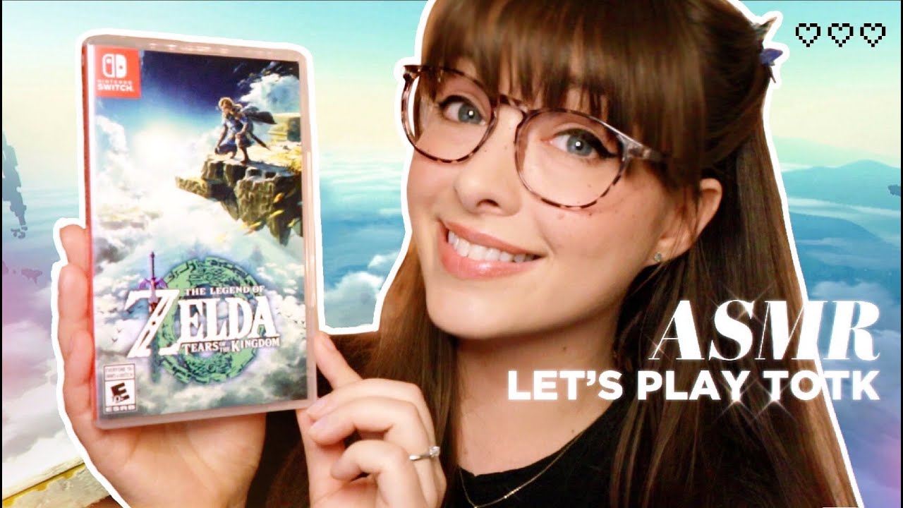ASMR 🗡️☁️ Let's Play Zelda Tears of the Kingdom ▴ Whispered Gaming Session! 🎮 (( Part 1 ))