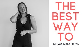 How To Be An Insanely Great Networker