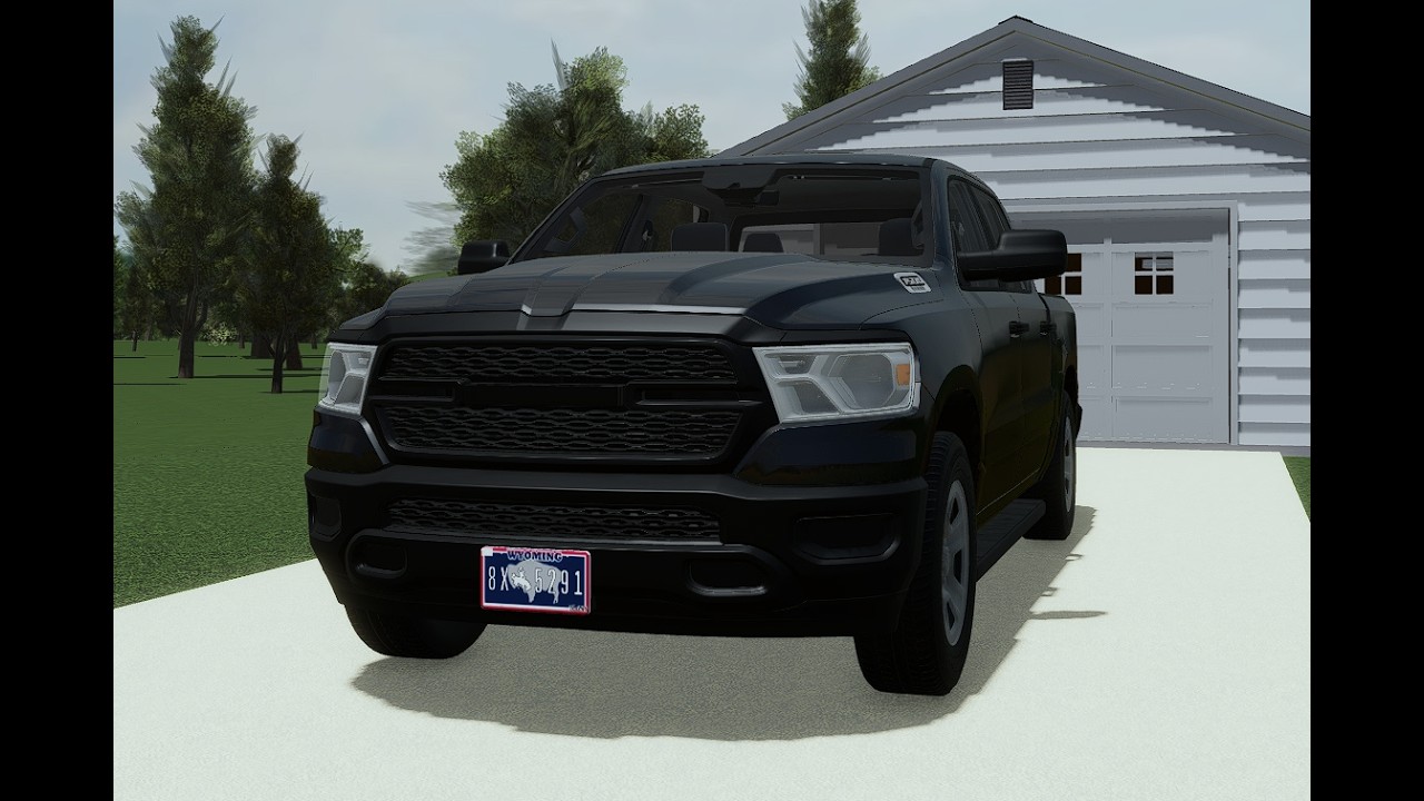 | 2023 Dodge RAM 1500 A/T with Wyoming Plate POV Drive | Central Kansas |