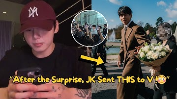 Surprise in Paris! A warm surprise from fans, Jungkook