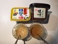 お味噌で酵素の実験