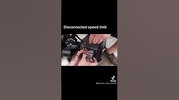 Disconnect speed limit