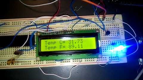 Sensor de Temperatura (LM35) con Pic y Pantalla LCD
