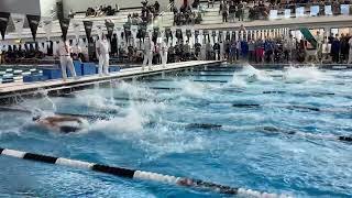 2023 IHSA state 200 free relay 9th place finals West Chicago