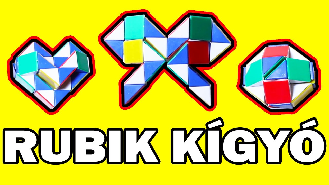 Rubik Twist (Kígyó) Kirakása | Masni - Gömb - Szív