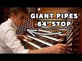 Huge pipe organ in washington dc  121 ranks 64 and chamades  national city chr  paul fey