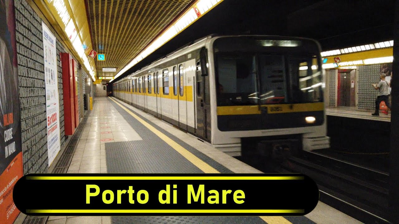 Metro Station Porto di Mare - Milan 🇮🇹 - Walkthrough 🚶