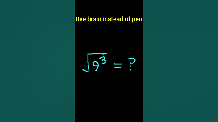 A Nice Square Root Algebra Problem