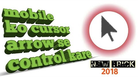 How to use mouse cursor in Android, (urdu/hindi) by Rib technical chennal