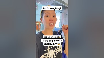 BROKER INTERVIEW DH IN HONGKONG!