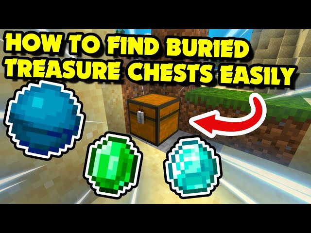 Did you know this buried treasure trick? #minecraft