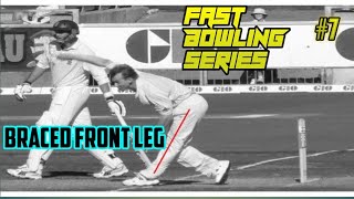 Brace Front Leg | How to bowl fast | Fastbowling Addicts
