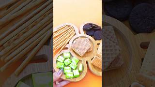 Filling platter with candy 🍬 🍭 #snacks #asmr